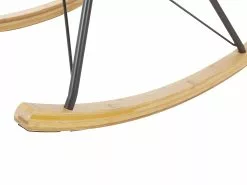 Beliani Keinutuoli Sametti Beige ELLAN 15 Beliani Keinutuoli Sametti Beige ELLAN -Käsinojalliset tuolit Winkel undef src sa picid 822918 type whitesh image