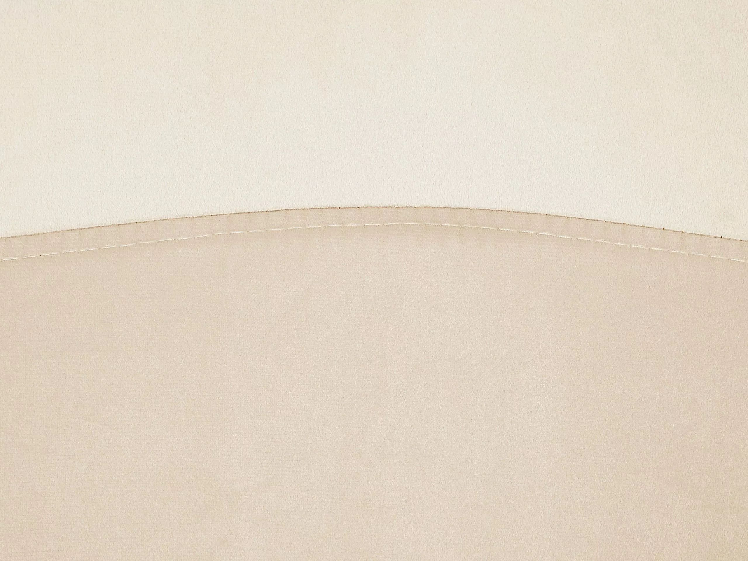 Beliani Keinutuoli Sametti Beige ELLAN 9 Beliani Keinutuoli Sametti Beige ELLAN - Image 9