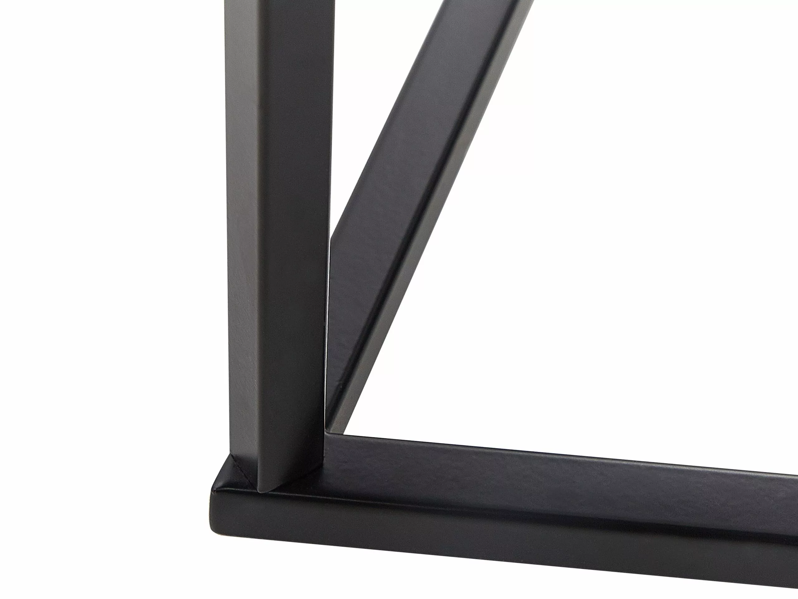 Beliani Konsolipöytä Marmorikuvio Valkoinen/musta PERRIN 5 Beliani Konsolipöytä Marmorikuvio Valkoinen/musta PERRIN - Image 5