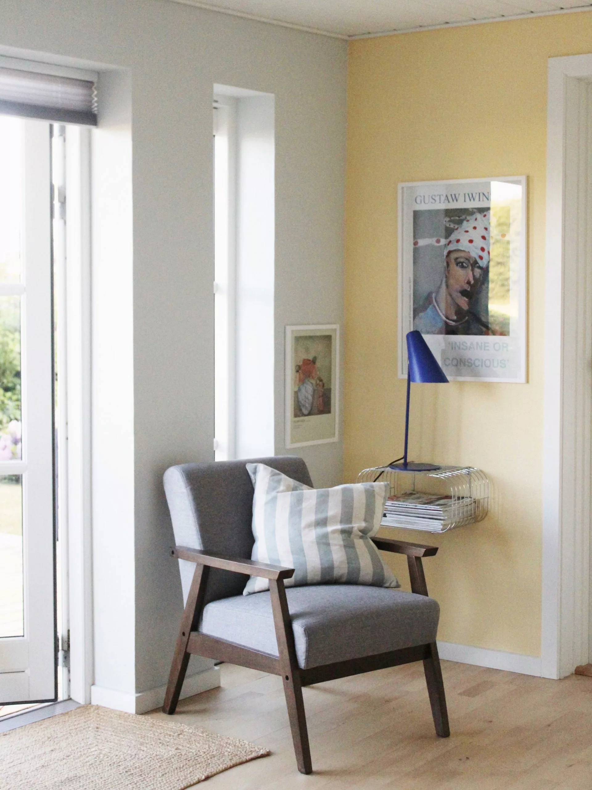 Beliani Nojatuoli Kankainen Harmaa ASNES - Image 3