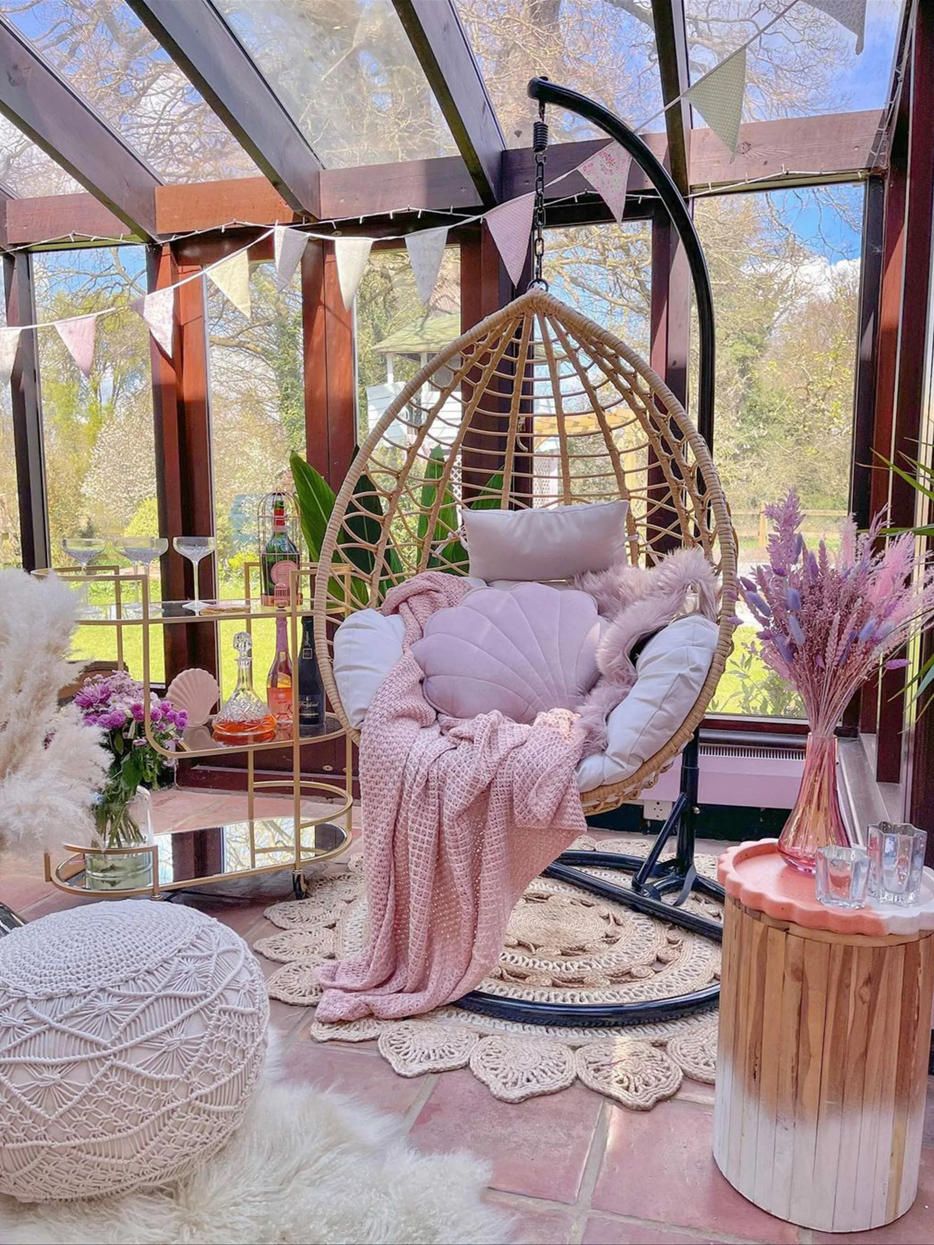 Beliani Yöpöytä Tiikki Vaalea Puu/valkoinen MOVAS 5 Beliani Yöpöytä Tiikki Vaalea Puu/valkoinen MOVAS - Image 5