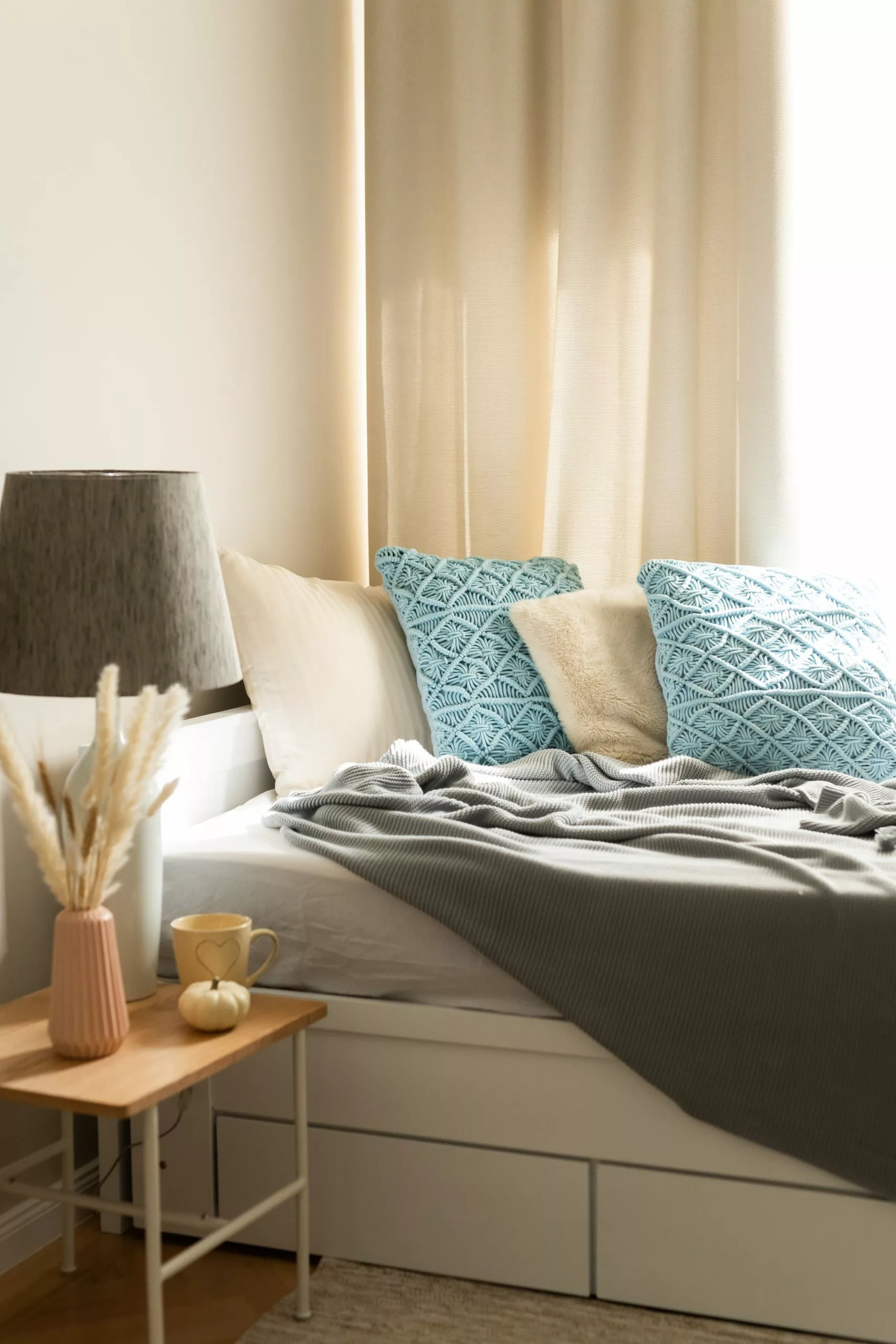 Beliani Sänky Levitettävä Säilytystila Valkoinen 90/180 X 200 Cm CAHORS - Image 3