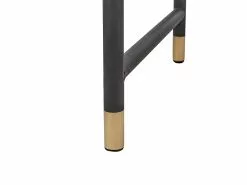 Beliani Konsolipöytä Valkoinen/tumma Puu RIFLE -Käsinojalliset tuolit Winkel undef src sa picid 832828 type whitesh image