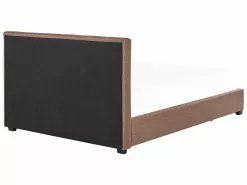 Beliani Sänky Kangas Säilytystila Ruskea LA ROCHELLE Useita Kokoja -Käsinojalliset tuolit Winkel undef src sa picid 833025 type whitesh image