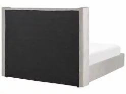 Beliani Sänky Sametti Säilytystila Vaaleanharmaa LUBBON Useita Kokoja 15 Beliani Sänky Sametti Säilytystila Vaaleanharmaa LUBBON Useita Kokoja -Käsinojalliset tuolit Winkel undef src sa picid 833916 type whitesh image