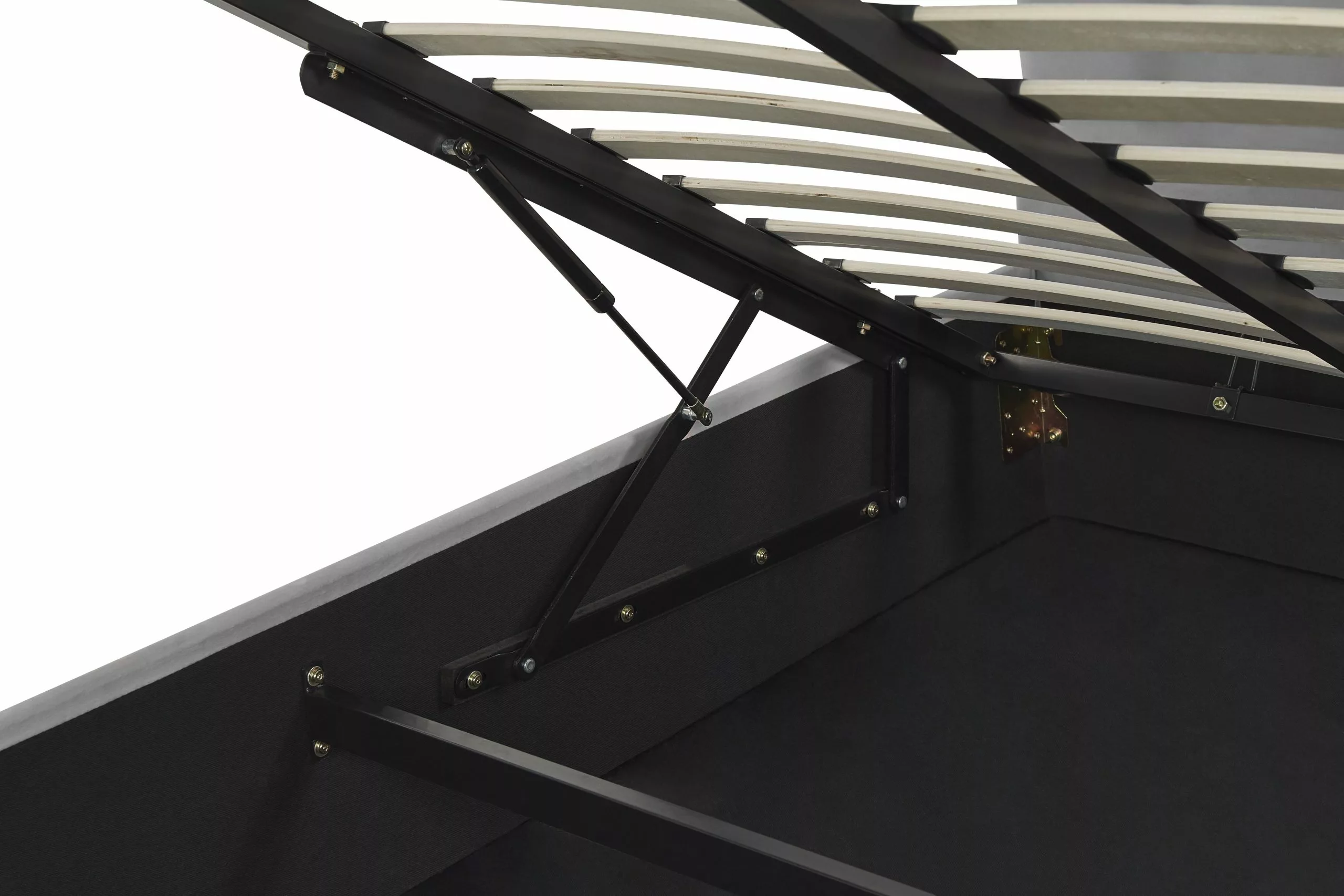 Beliani Sänky Sametti Säilytystila Vaaleanharmaa VAUCLUSE Useita Kokoja 8 Beliani Sänky Sametti Säilytystila Vaaleanharmaa VAUCLUSE Useita Kokoja - Image 8