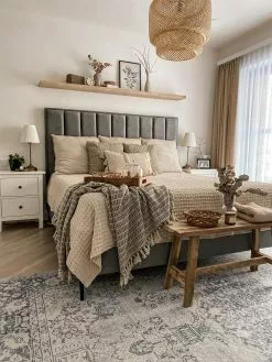 Beliani Sänky Sametti Säilytystila Vaaleanharmaa SEZANNE Useita Kokoja 12 Beliani Sänky Sametti Säilytystila Vaaleanharmaa SEZANNE Useita Kokoja -Käsinojalliset tuolit Winkel undef src sa picid 844264 type whitesh image