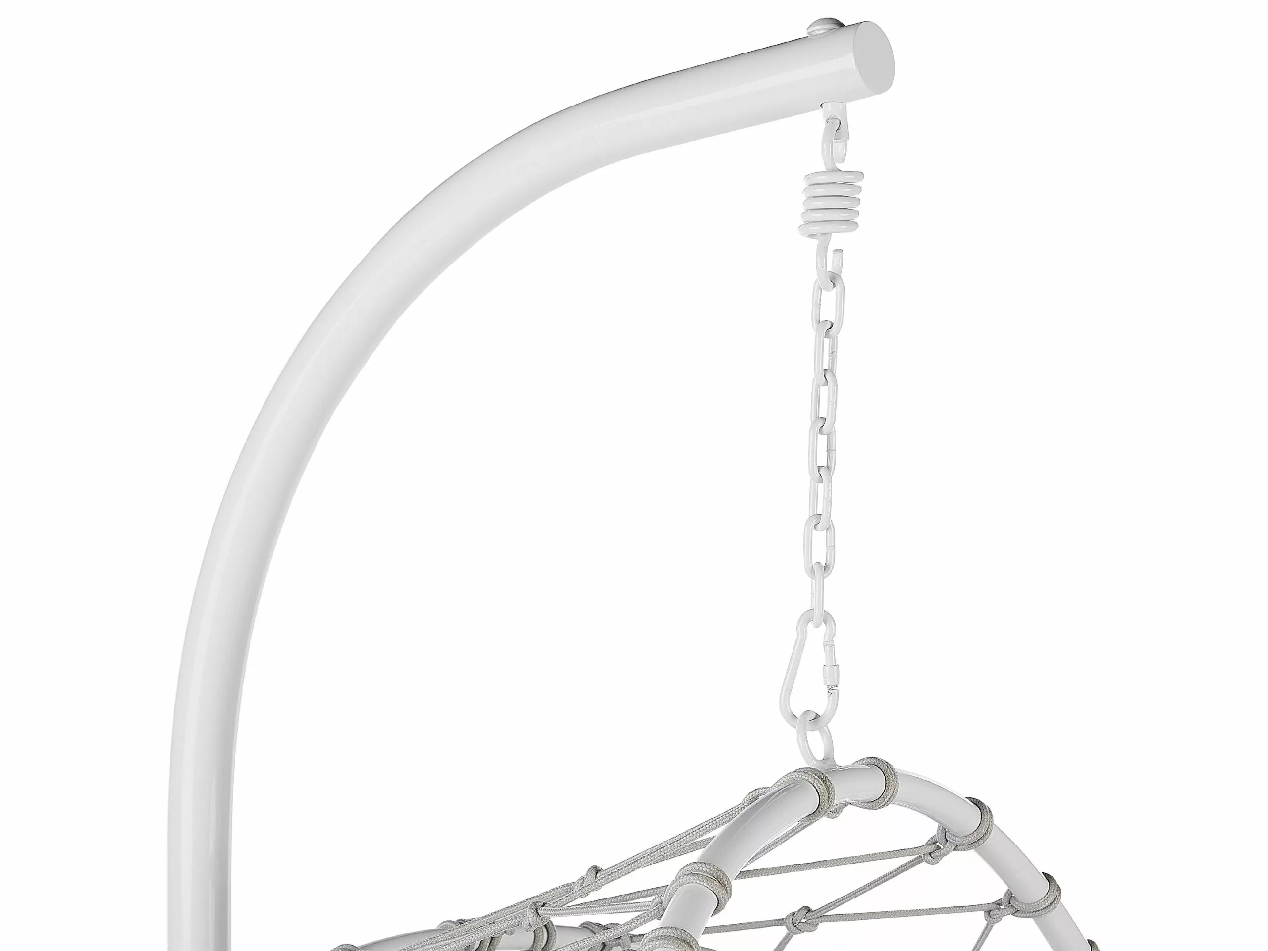 Beliani Riipputuoli Jalustalla Teräs Valkoinen ADRIA - Image 8
