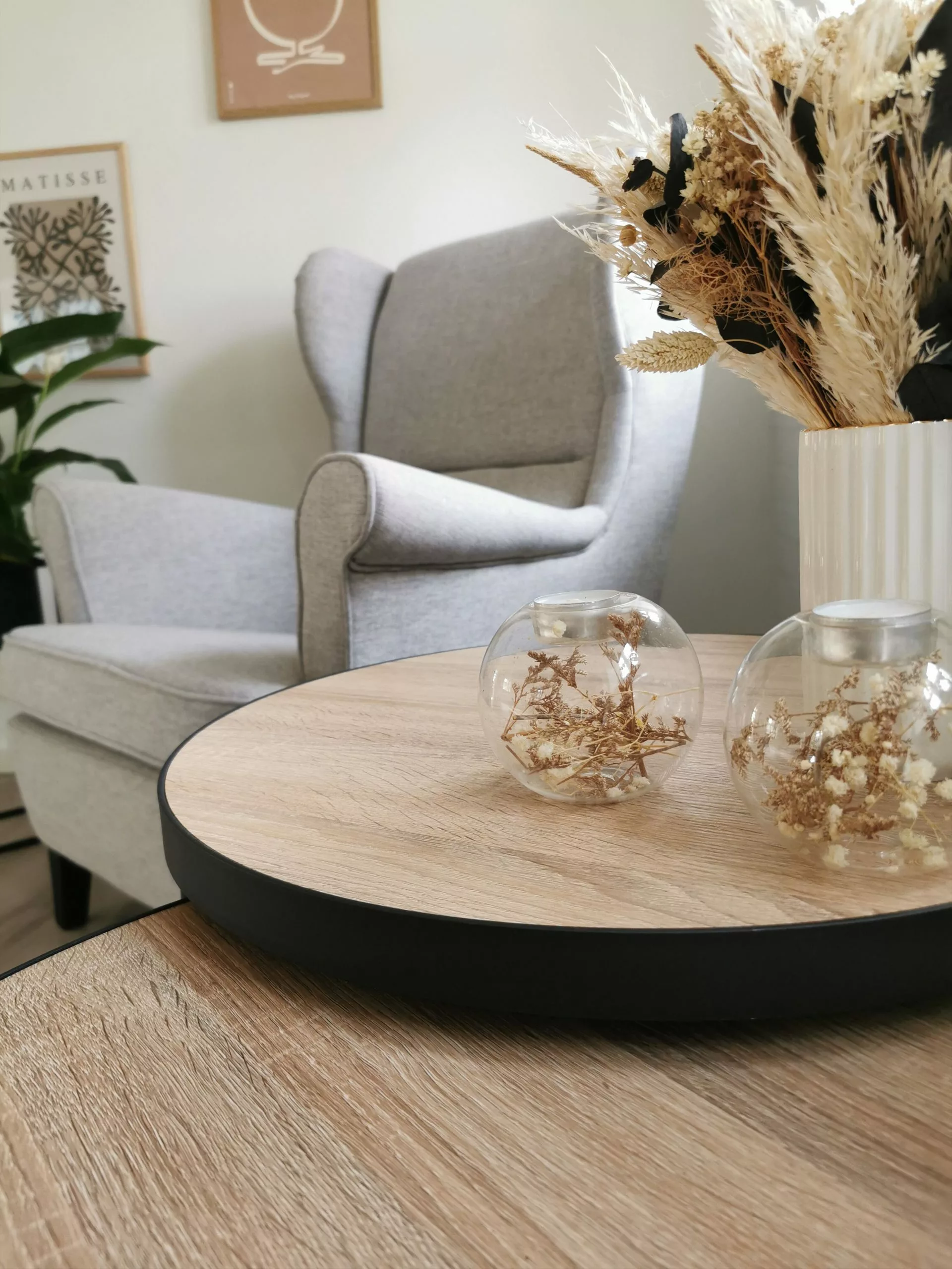 Beliani Nojatuoli Harmaa ABSON - Image 4