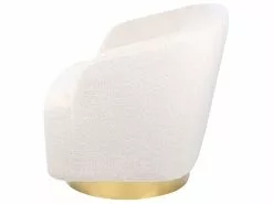 Beliani Nojatuoli Buklee Valkoinen LAVIK 14 Beliani Nojatuoli Buklee Valkoinen LAVIK -Käsinojalliset tuolit Winkel undef src sa picid 848044 type whitesh image