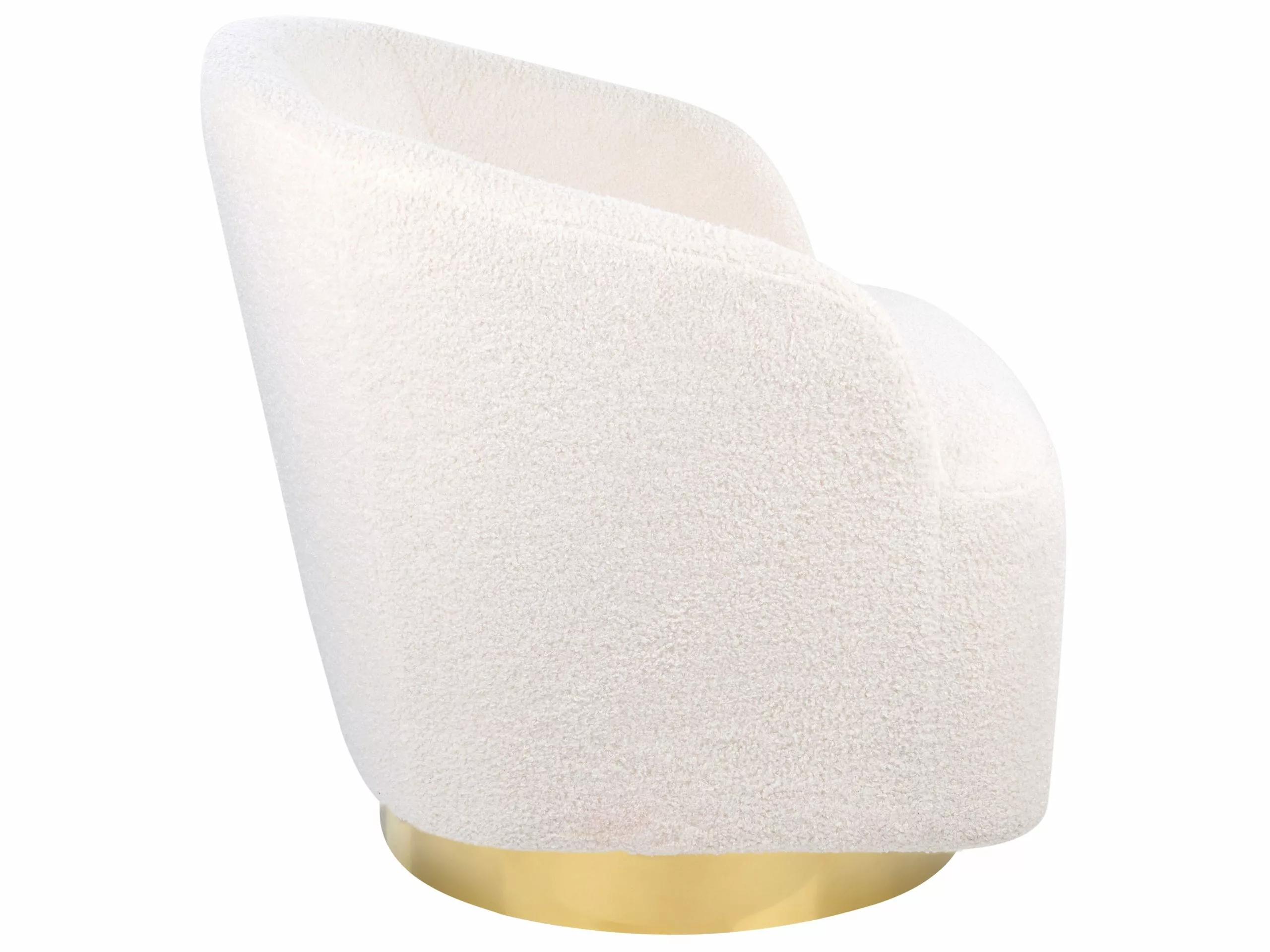 Beliani Nojatuoli Buklee Valkoinen LAVIK 8 Beliani Nojatuoli Buklee Valkoinen LAVIK - Image 8