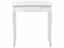 Beliani Konsolipöytä Laatikko Valkoinen ALBIA -Käsinojalliset tuolit Winkel undef src sa picid 848824 type whitesh image