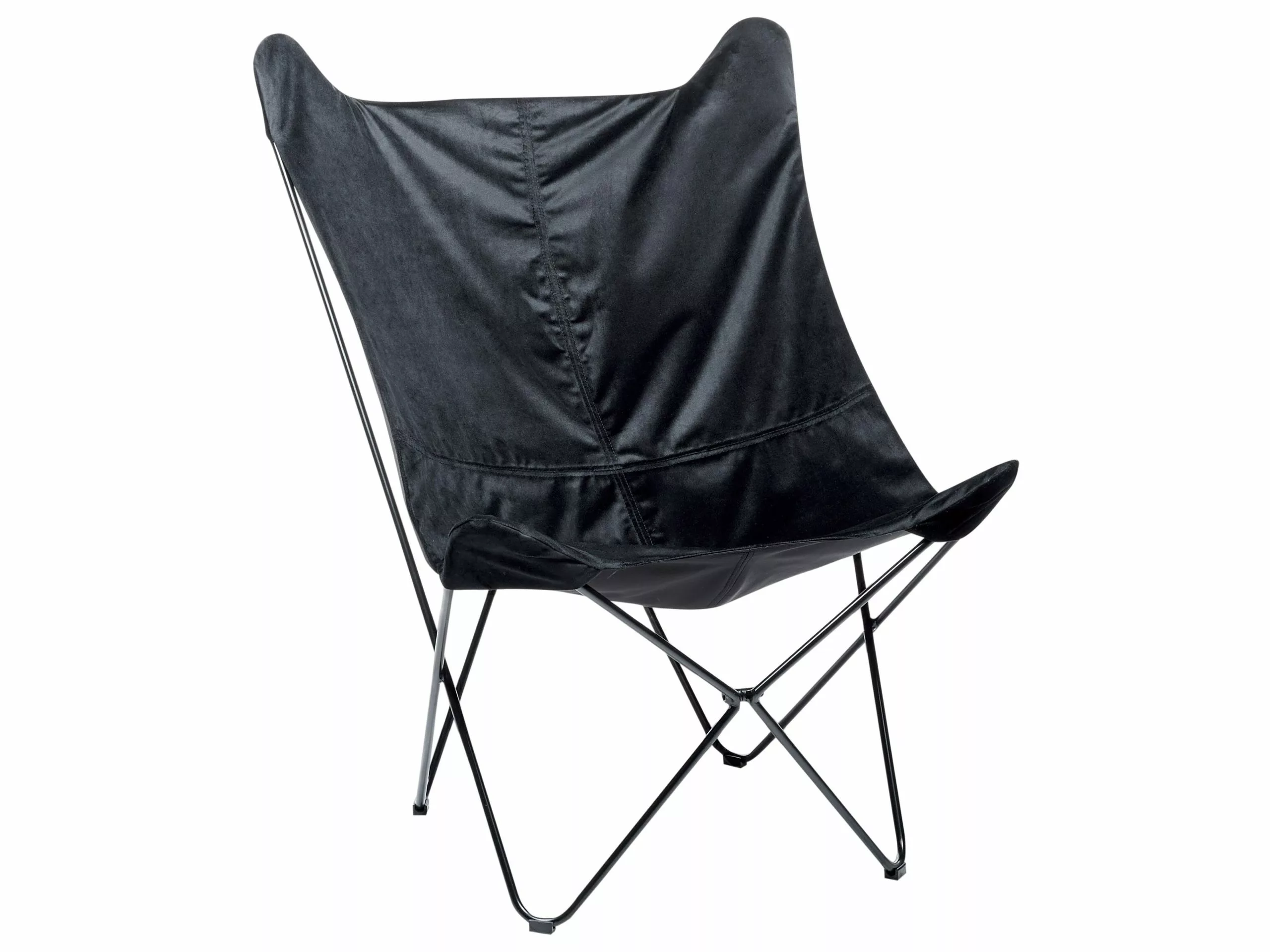 Beliani Nojatuoli Sametti Musta NYBRO 1 Beliani Nojatuoli Sametti Musta NYBRO