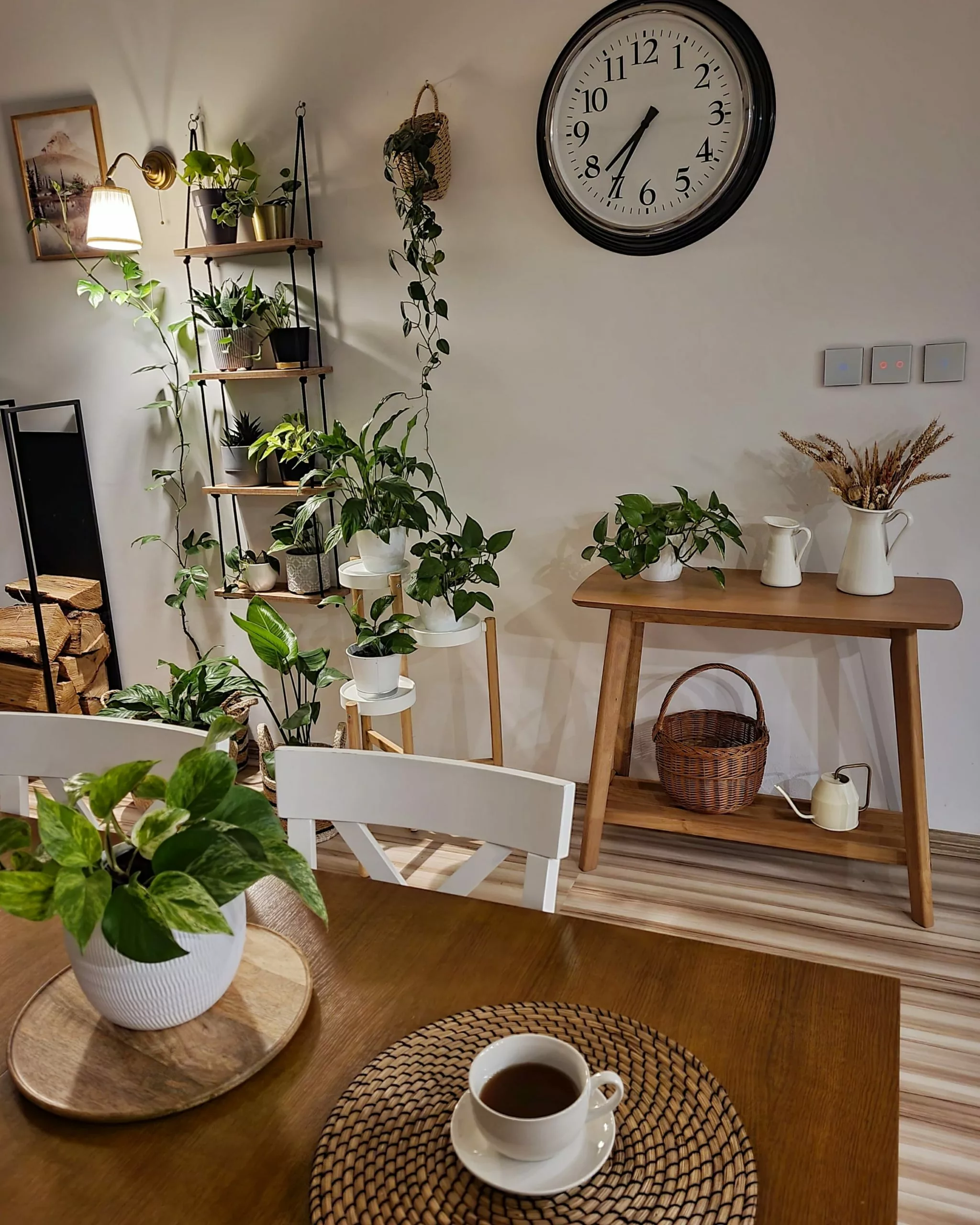 Beliani Konsolipöytä Vaalea Puu TULARE - Image 6