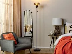 Beliani Samettinen Nojatuoli Harmaa NARKEN -Käsinojalliset tuolit Winkel undef src sa picid 851422 type color image