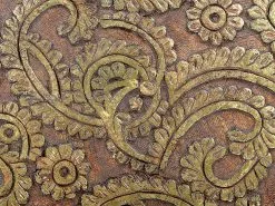 Beliani Sivupöytäsetti Mangopuu Tumma Puu/kulta 2 Kpl CHANPI -Käsinojalliset tuolit Winkel undef src sa picid 852221 type whitesh image