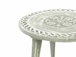 Beliani Sivupöytäsetti Mangopuu Vaaleanvihreä 2 Kpl EKAMBA -Käsinojalliset tuolit Winkel undef src sa picid 852233 type whitesh image