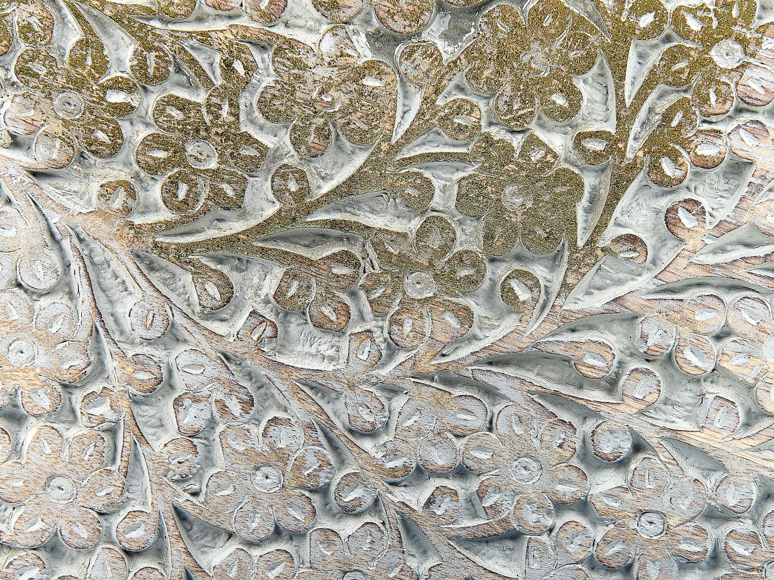 Beliani Sivupöytä Mangopuu Harmaa JAGORI 5 Beliani Sivupöytä Mangopuu Harmaa JAGORI - Image 5